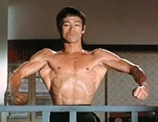 bruce lee muscles